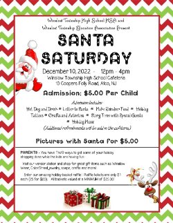 Santa Saturday- Presented by the Home and School Association 